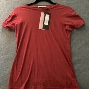 NWT Nili Lotan Lana Tee in sold out Henna color